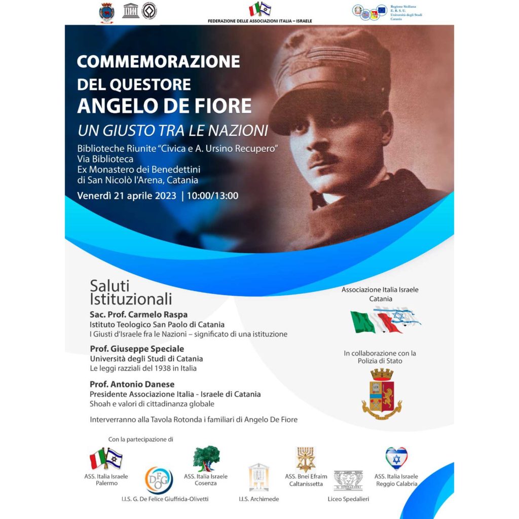 Commemorazione del Questore Angelo Fiore